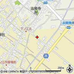石川県能美市下ノ江町（チ）周辺の地図