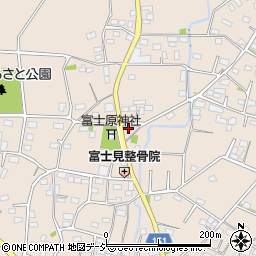 群馬県前橋市富士見町原之郷1675-1周辺の地図