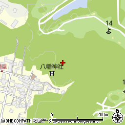 石川県能美市湯屋町（カ）周辺の地図