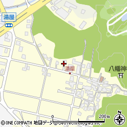 石川県能美市湯屋町（ル）周辺の地図