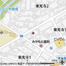 栃木県真岡市東光寺周辺の地図