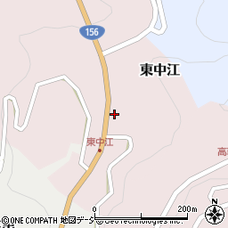 富山県南砺市東中江569周辺の地図