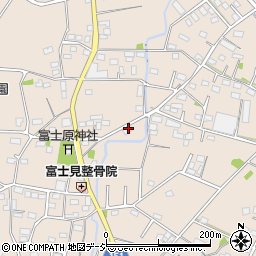 群馬県前橋市富士見町原之郷1672周辺の地図