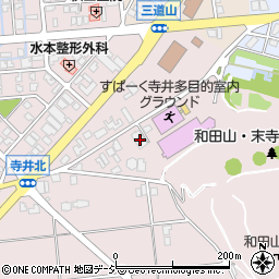 石川県能美市寺井町を32周辺の地図