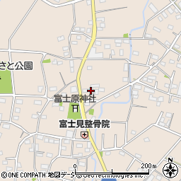 群馬県前橋市富士見町原之郷1637-2周辺の地図