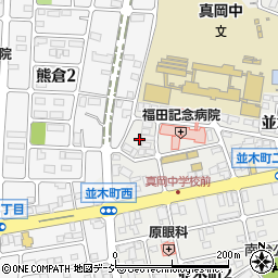 栃木県真岡市並木町3丁目9周辺の地図