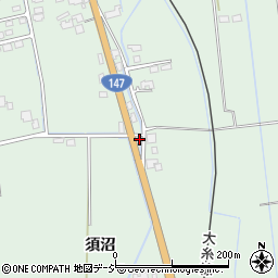 長野県大町市常盤3783周辺の地図