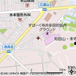 石川県能美市寺井町を周辺の地図