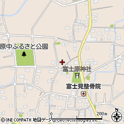 群馬県前橋市富士見町原之郷1660-2周辺の地図