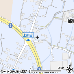 栃木県栃木市都賀町家中4515周辺の地図
