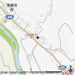群馬県警察本部　高崎北警察署権田駐在所周辺の地図