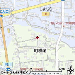 長野県埴科郡坂城町町横尾周辺の地図