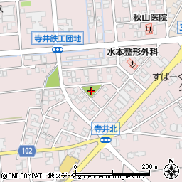 寺井山児童公園周辺の地図