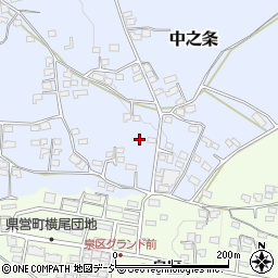 長野県埴科郡坂城町中之条1250周辺の地図