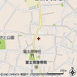 群馬県前橋市富士見町原之郷1633周辺の地図