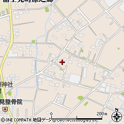 群馬県前橋市富士見町原之郷1489周辺の地図