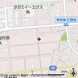石川県能美市寺井町（ほ）周辺の地図