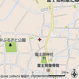 群馬県前橋市富士見町原之郷1663-3周辺の地図