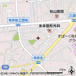 石川県能美市寺井町や周辺の地図