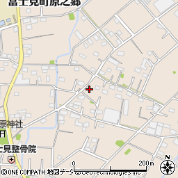 群馬県前橋市富士見町原之郷1487周辺の地図