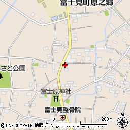群馬県前橋市富士見町原之郷1631-1周辺の地図
