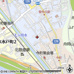 石川県白山市鶴来新町タ周辺の地図