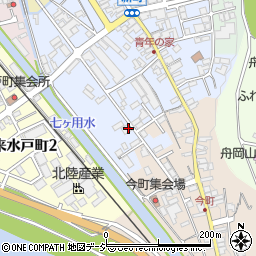 石川県白山市鶴来新町（タ）周辺の地図