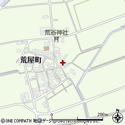 石川県能美市荒屋町周辺の地図