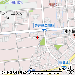寺井東公園周辺の地図