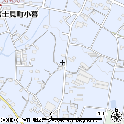 群馬県前橋市富士見町小暮753周辺の地図