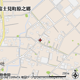群馬県前橋市富士見町原之郷1484周辺の地図