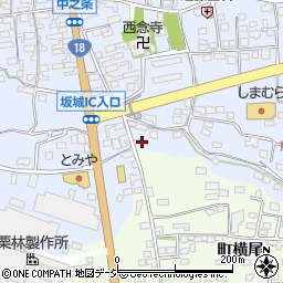長野県埴科郡坂城町中之条755周辺の地図