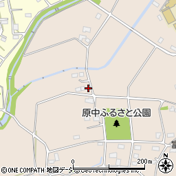 群馬県前橋市富士見町原之郷1878-4周辺の地図