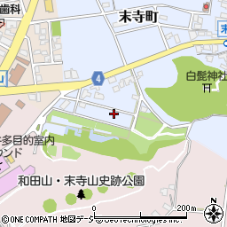 石川県能美市末寺町ハ周辺の地図