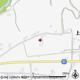茨城県東茨城郡城里町上入野495周辺の地図