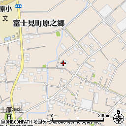 群馬県前橋市富士見町原之郷1608-3周辺の地図