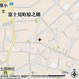 群馬県前橋市富士見町原之郷1608周辺の地図