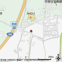 東郷公民館第二分館周辺の地図