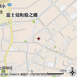 群馬県前橋市富士見町原之郷1607周辺の地図