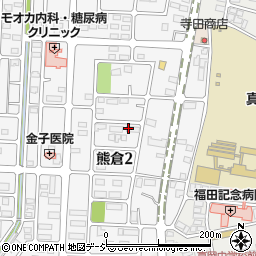 栃木県真岡市熊倉周辺の地図
