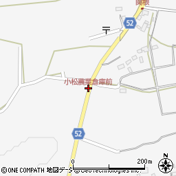 小松農業倉庫前周辺の地図