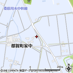 栃木県栃木市都賀町家中5003周辺の地図