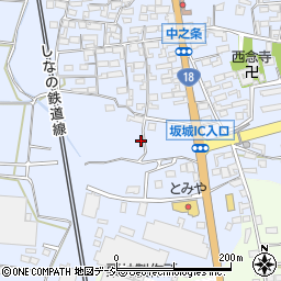 長野県埴科郡坂城町中之条82周辺の地図