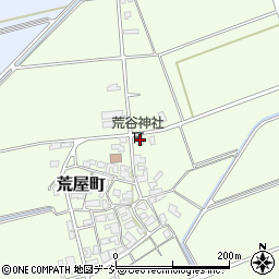 荒谷神社周辺の地図