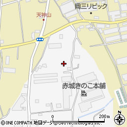 群馬県前橋市堀越町2681-1周辺の地図