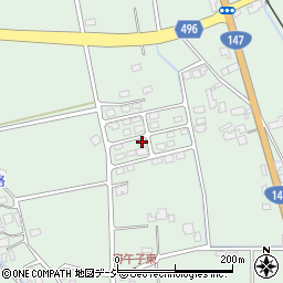 長野県大町市常盤2380周辺の地図