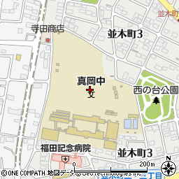 栃木県真岡市並木町3丁目120周辺の地図