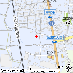 長野県埴科郡坂城町中之条714周辺の地図