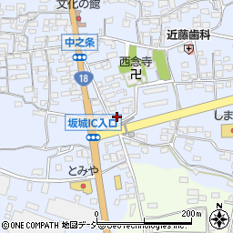 長野県埴科郡坂城町中之条764周辺の地図