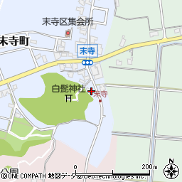 石川県能美市末寺町イ68周辺の地図